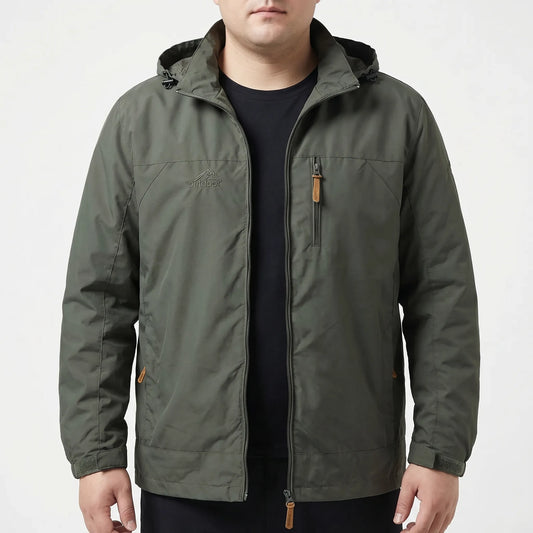 Hooded Tactical Windbreaker Jacket - Lyle