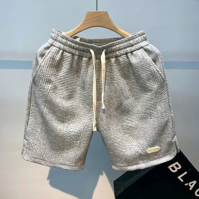 Herringbone Heren Shorts met Ice-Silk Ttechnologie – Milo