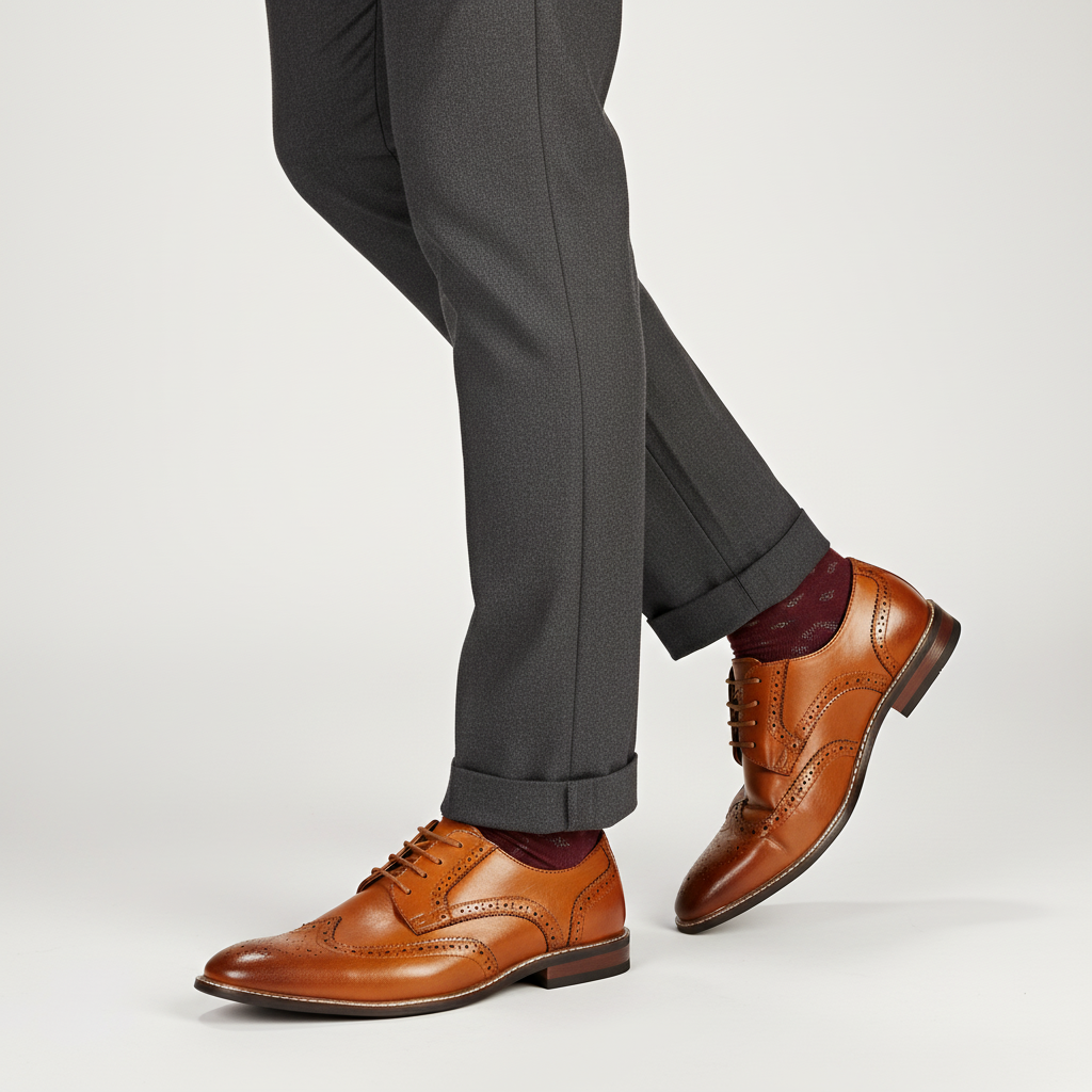 Klassischer Wingtip Herrenschuh - Oliver