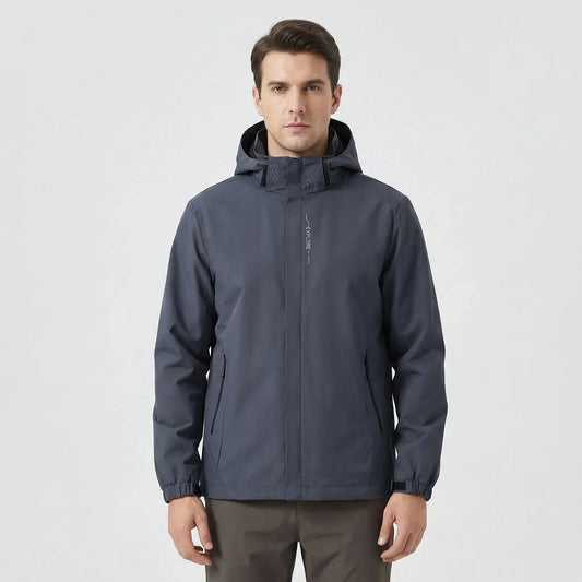 Lightweight Hooded Outdoor Rain Jacket - Torrex