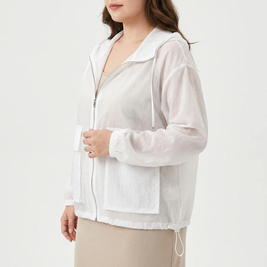 Lightweight Hooded Sports Jacket - Lula