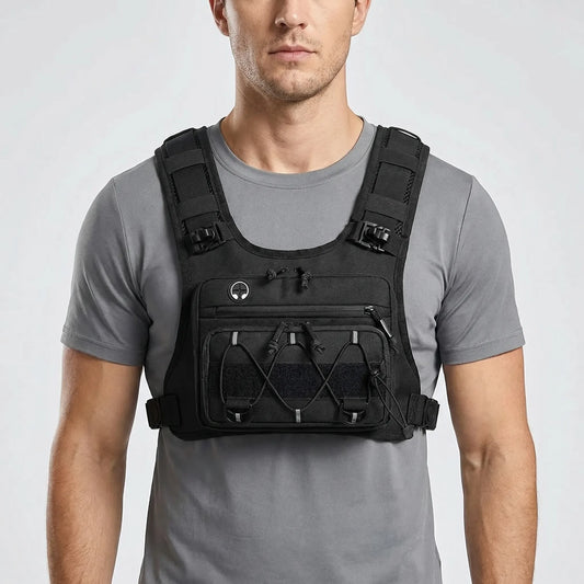 Lightweight Running Hydration Chest Vest - Runvest