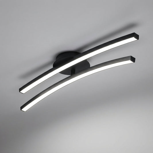 Modern Curved Ceiling Fixture - Curvion