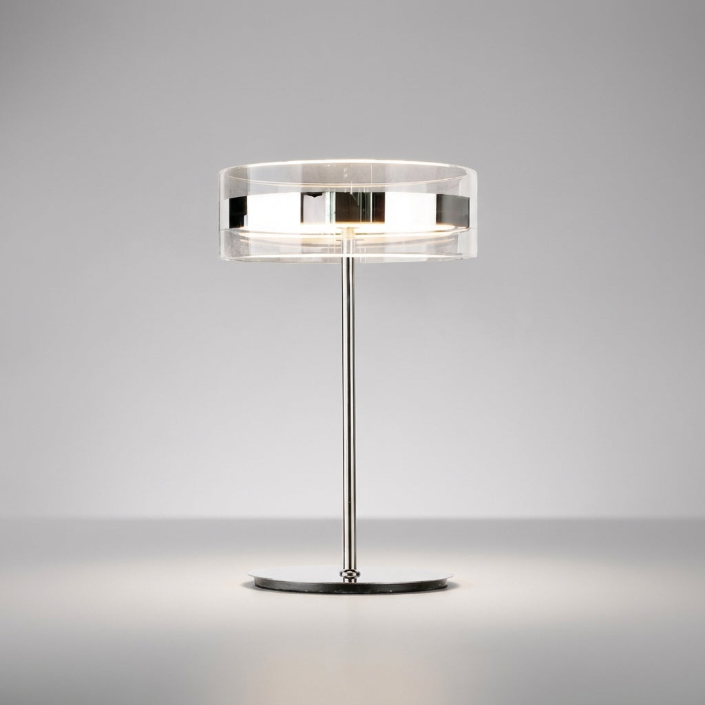 Modern Cylindrical Table Lamp - Clarivon