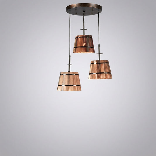 Multi Pendant Cluster Fixture - Rustomara