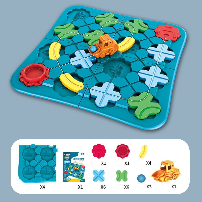 Magnetisch leerspel om logica en creativiteit bij kinderen te bevorderen.