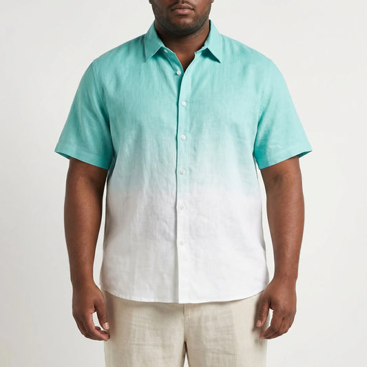 Plus Size Breathable Summer Shirt - Jeff