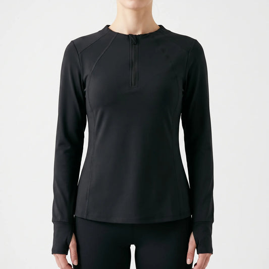 Quarter-Zip Sports Top - Samantha