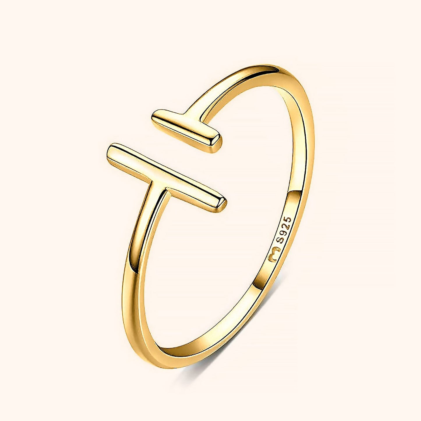 Open Ring met Verstelbaar Design - Aureos