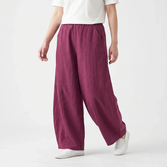 Relaxed Fit Barrel Trousers - Joy
