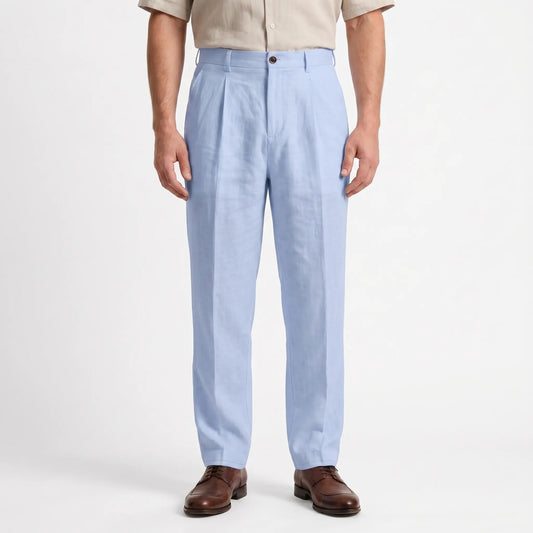 Relaxed Straight Leg Trousers - Brent