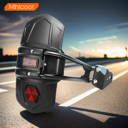 Universeel motorachterspatbord met reflector – RoadGuard