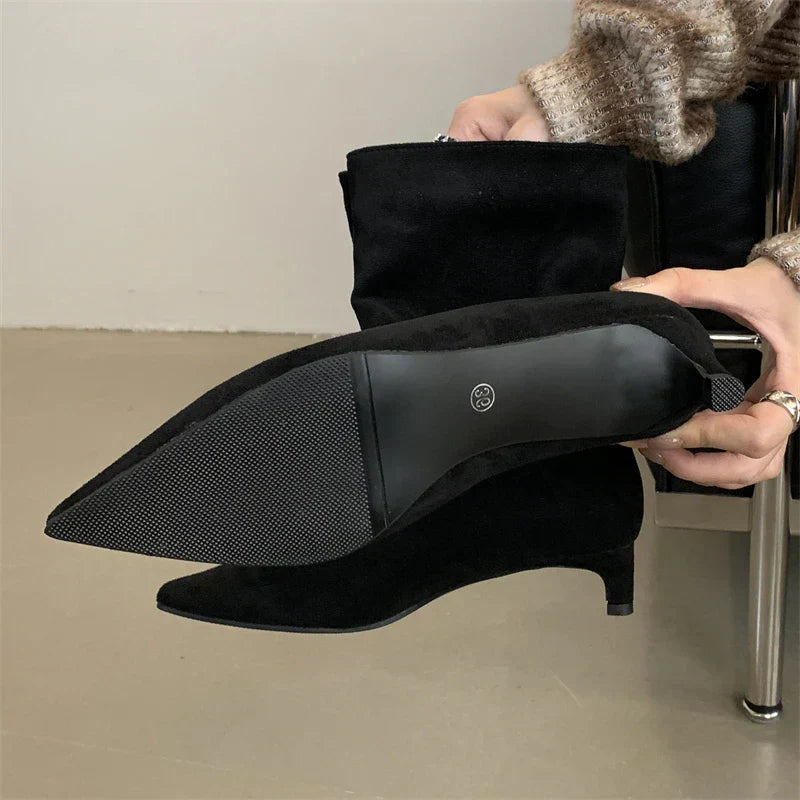 Luxe Suède Winterlaarzen - Sorena
