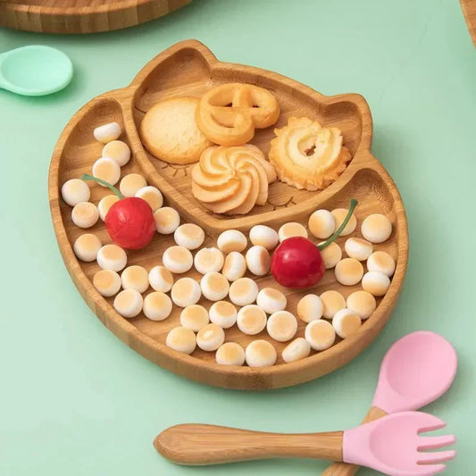 Kinderservies Set met Zuignap - EcoFeast