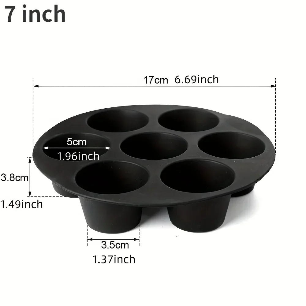 Siliconen Bakvorm voor Magnetron en Airfryer - FlexiBake