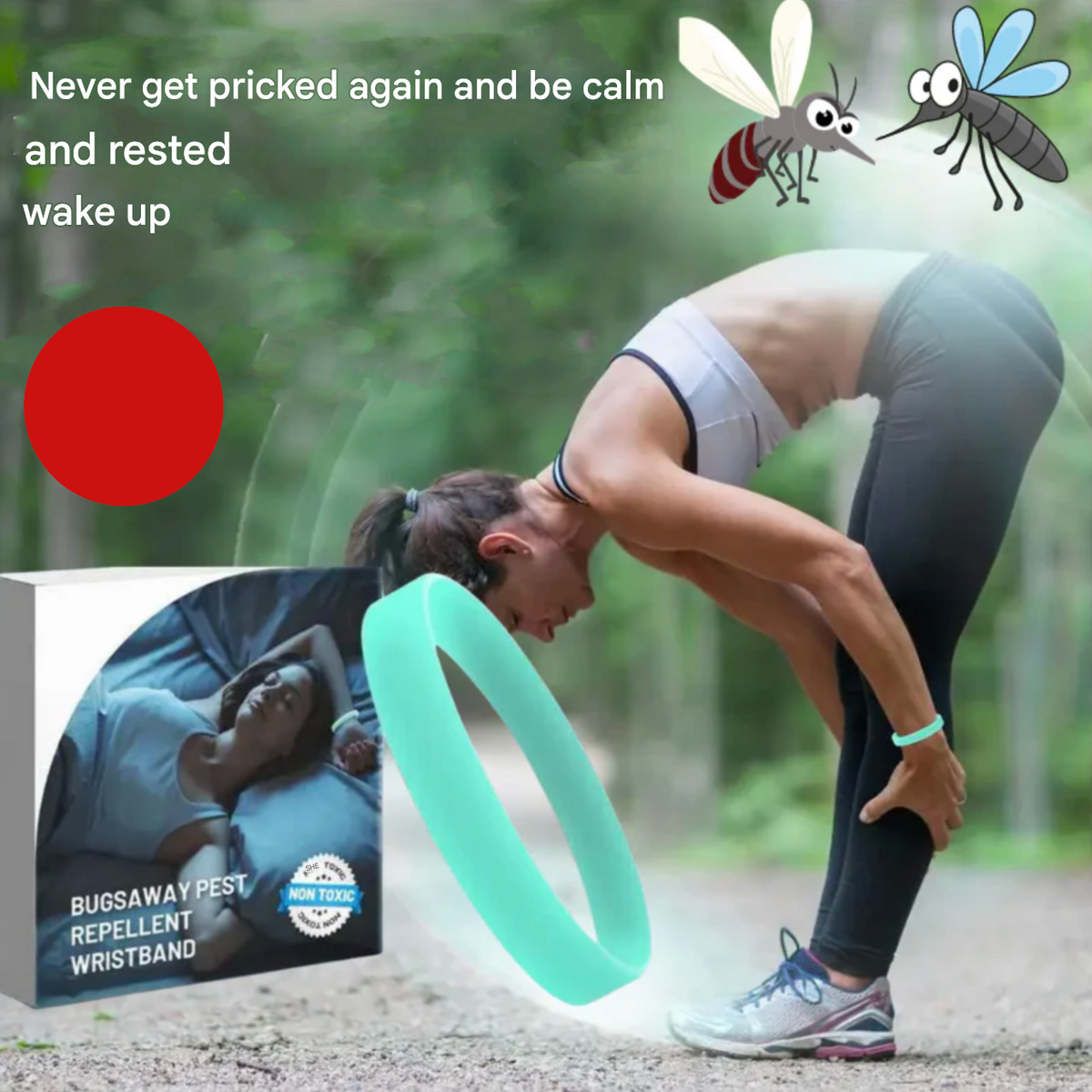 Anti-Insecten Armband – BugFree band