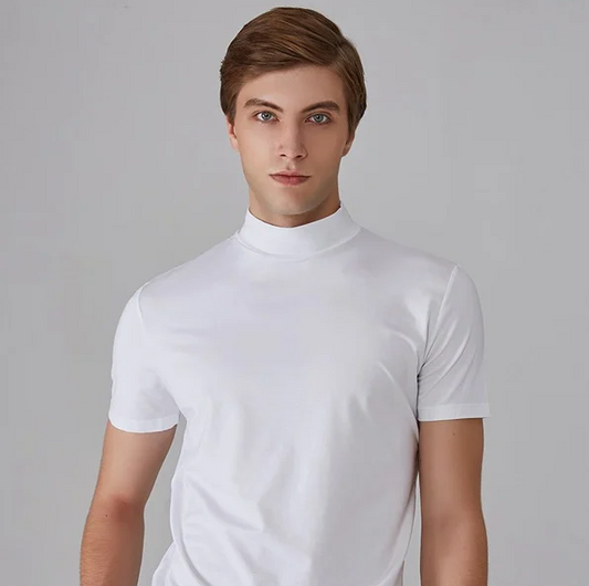 Heren Colshirt met Korte Mouwen - Adrian