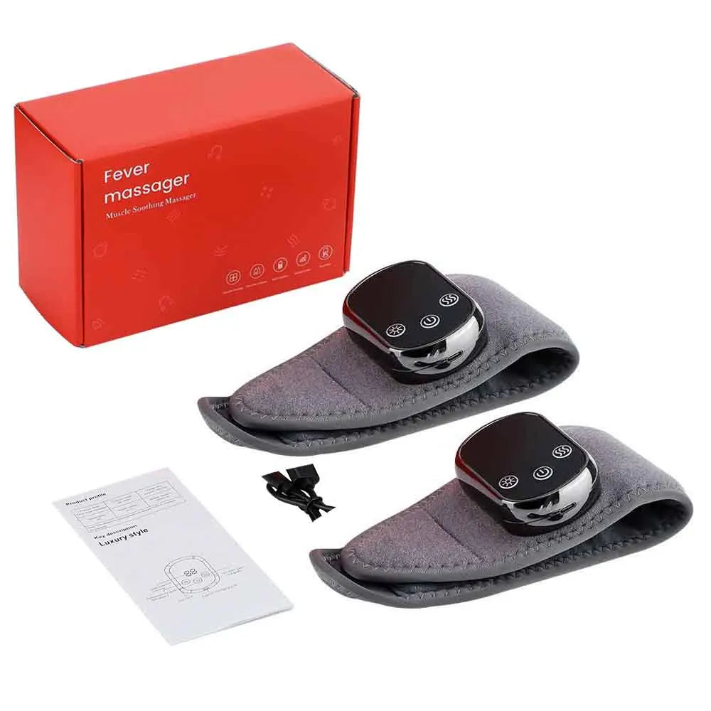 3-in-1 Elektrische Enkelmassager met Warmte & Vibratie – Orion