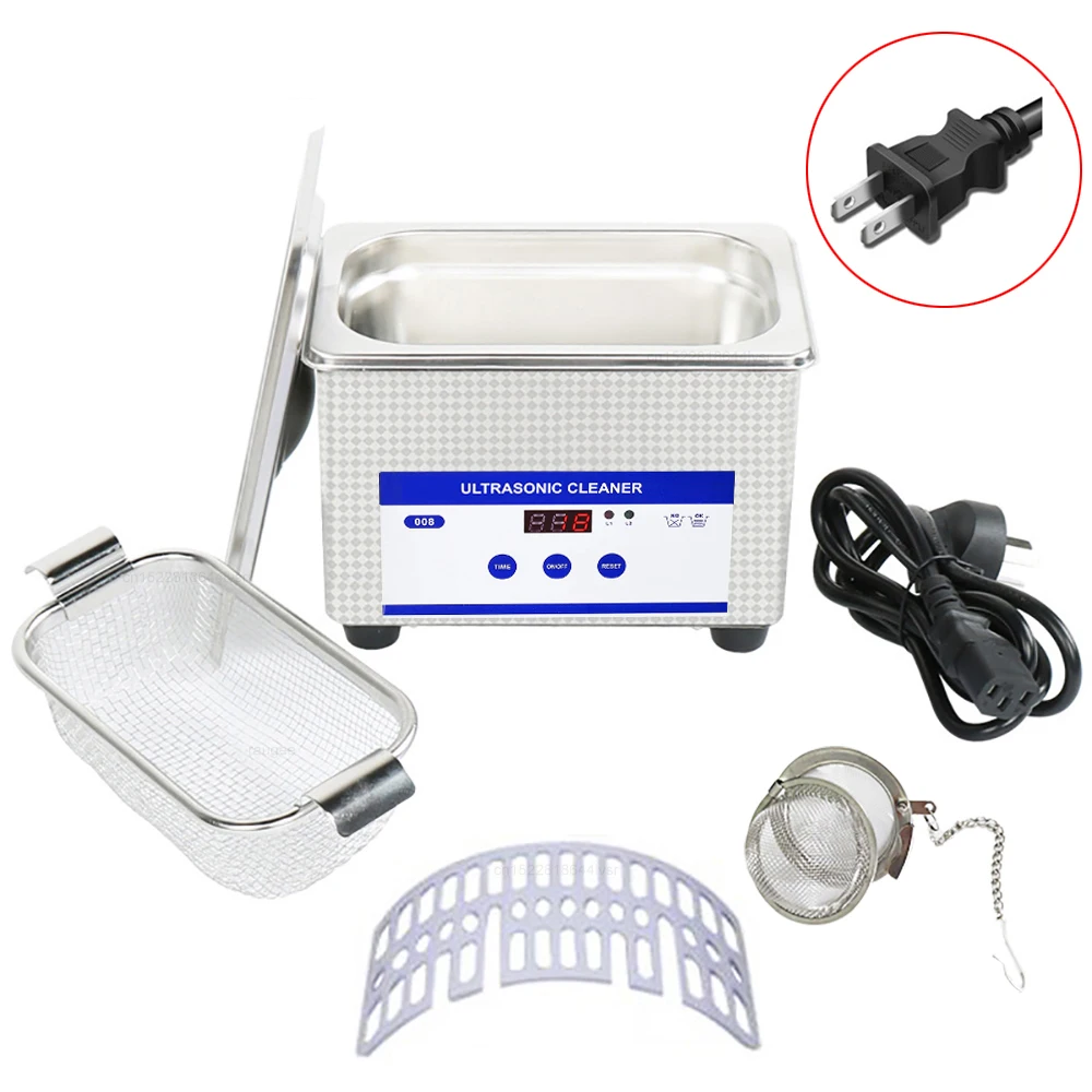 Ultrasone Brilreinigers 40kHz RVS Sieraad Reinigingsmachine – ClearWave