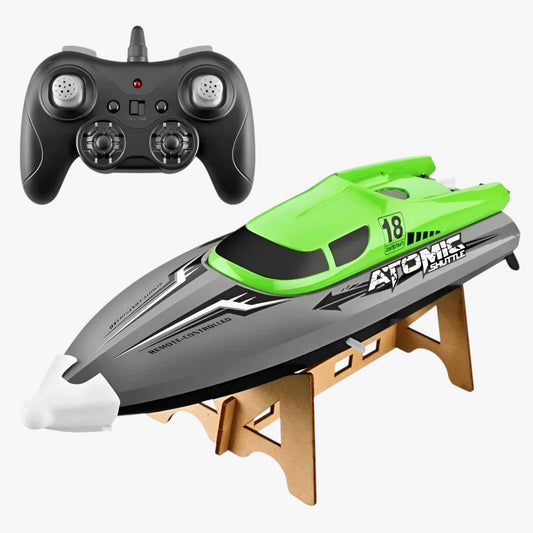 Hoogpresterende raceboot AquaX – RC-snelboot met waterkoeling & automatische reset