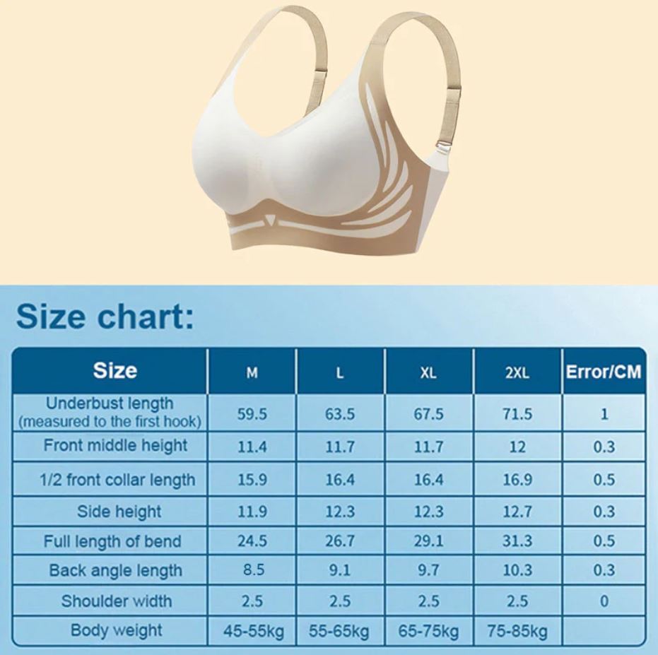 Draadloze Push-up BH – ComfortLift