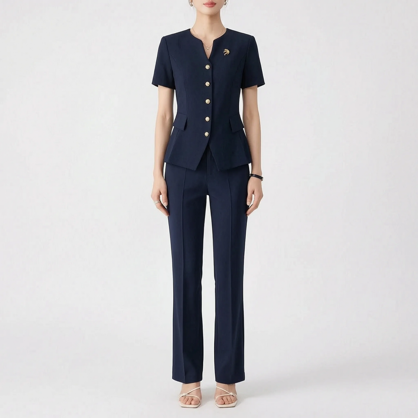 Slim Fit Kantoorpak - Lynne