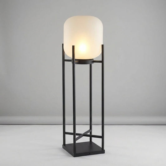 Solar Powered Lantern Floor Lamp - Lumenaryx