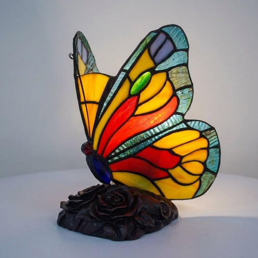Stained Glass Style Lamp - Aurelfly