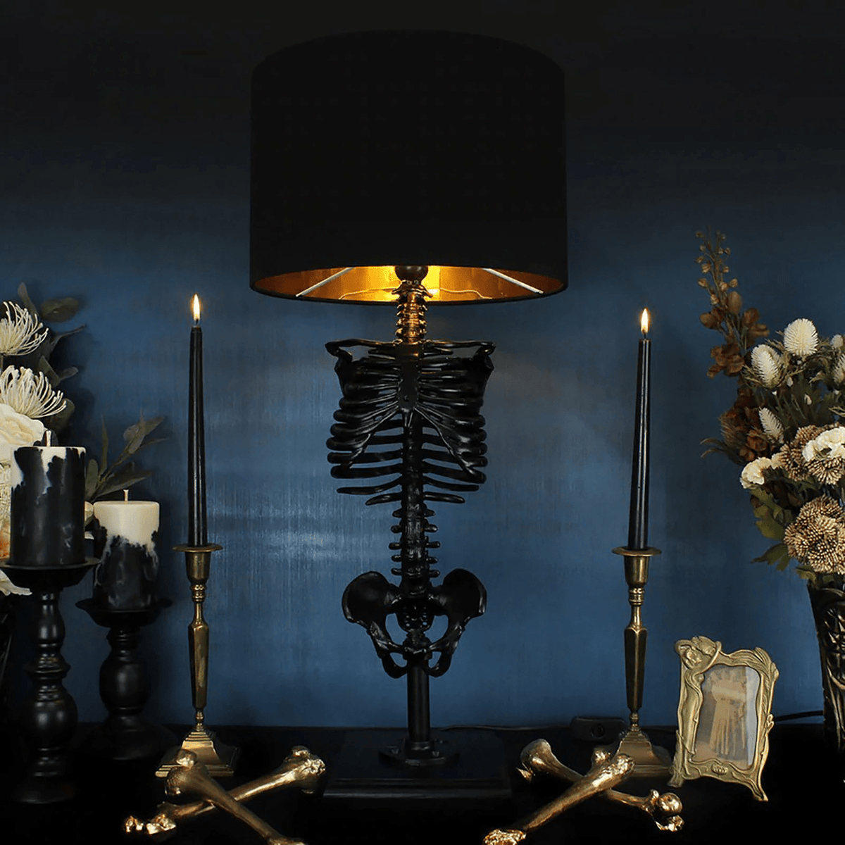 Statement Gothic Accent Lamp - Skelevan
