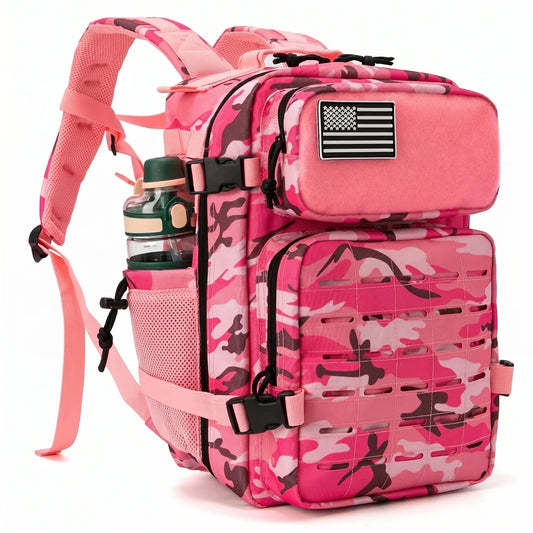 Tactical Molle Rucksack With Laser-Cut Webbing - Tackvara