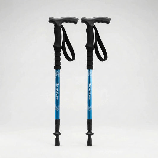 Telescopic Trekking Pole With Wrist Strap - Alpaven