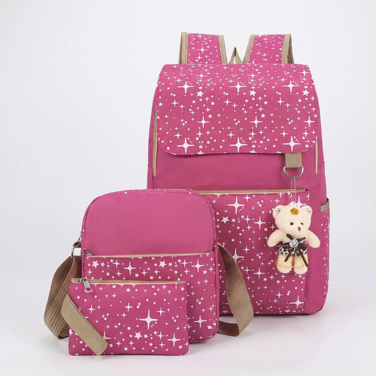 Three Piece Matching Bag Set - Starlis