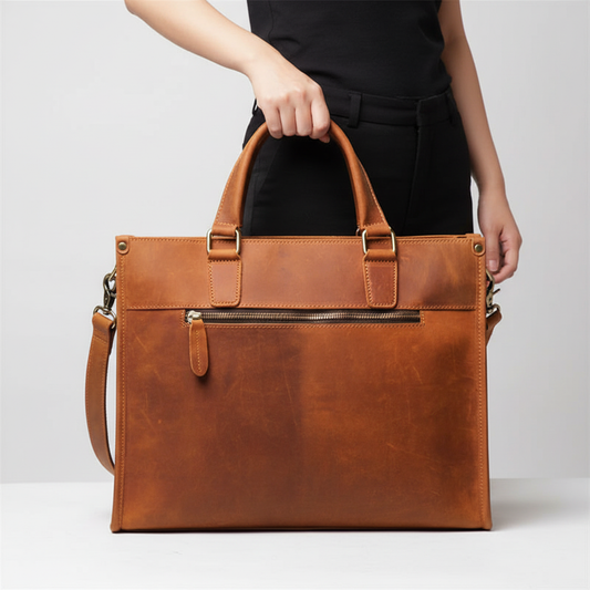 Torba Skórzana Na Laptopa - VintageSkin