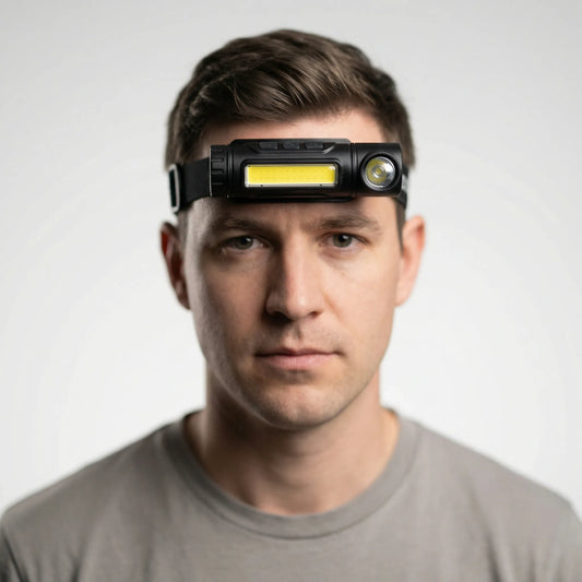 USB Rechargeable LED Head Torch - Novawear