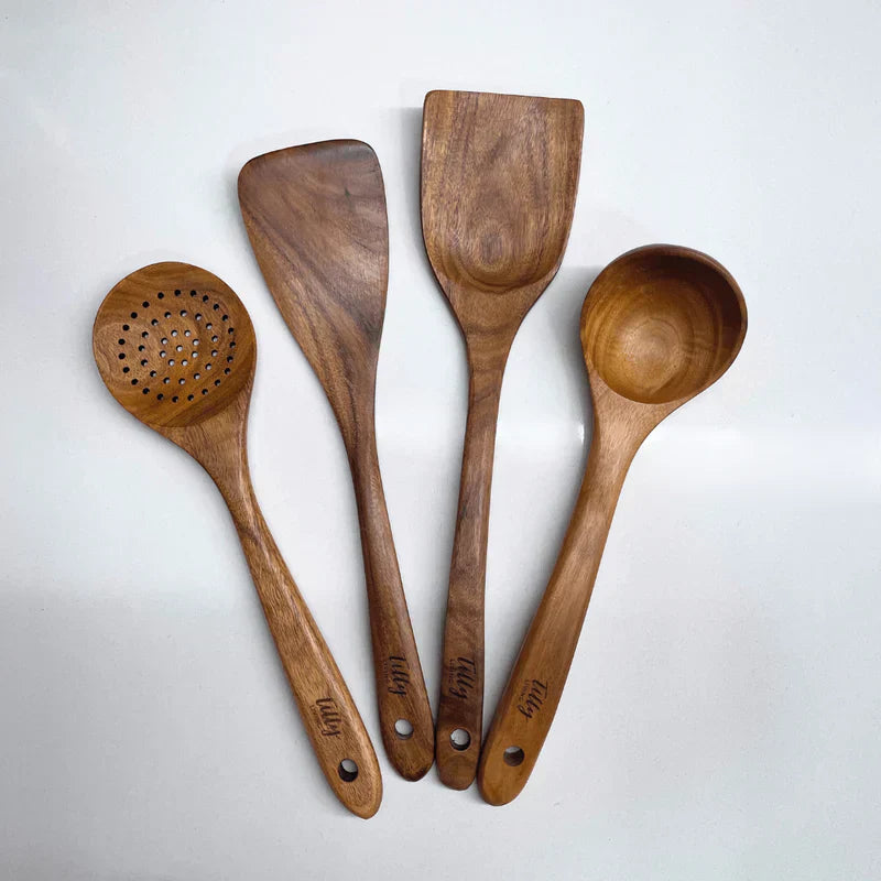 Natuurlijke Houten Keukenset - RustiCook
