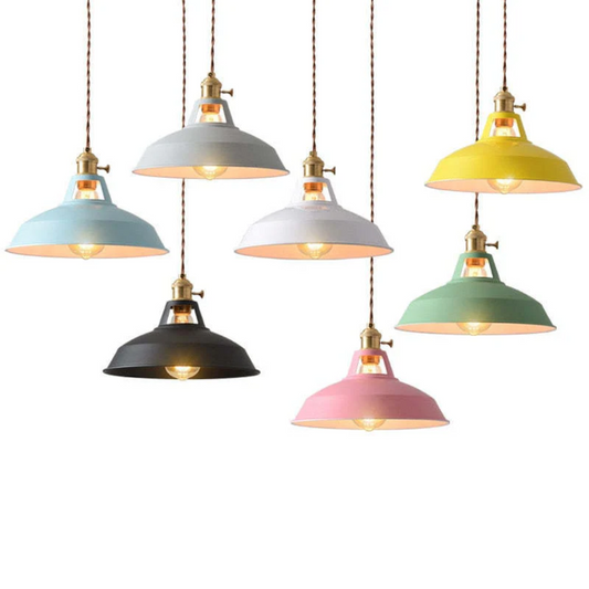 Moderne Kleurrijke LED Hanglamp - ChromaLuxe