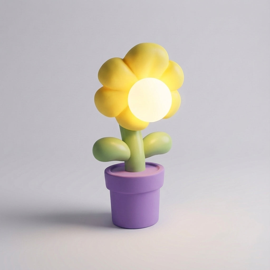 Whimsical Flower Table Lamp - Solabloom