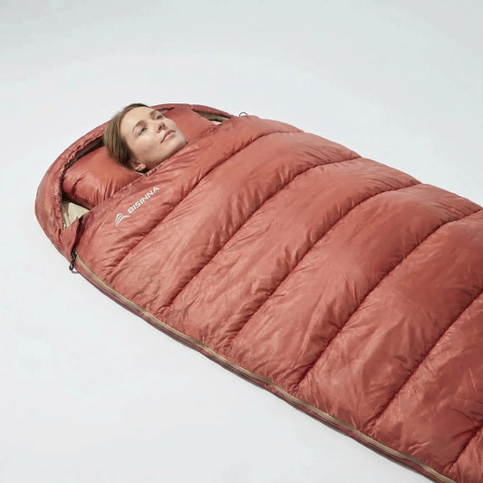 Wide-Cut 3-Season camping Sleeping Bag - Slumbrex