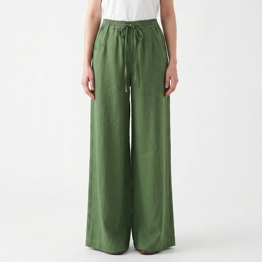 Wide-Leg Casual Trousers - Sadie