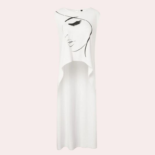 Stijlvolle Witte Top voor Dames - Mira