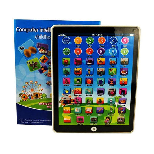 Interactief leertablet voor peuters met geluid, kleuren & quizfunctie – 7,5 inch