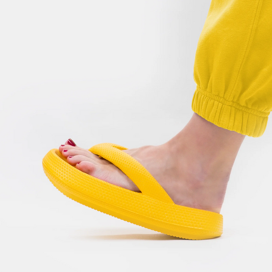 Wolkenzachte Uniseks Comfort Flip Flops – Leona