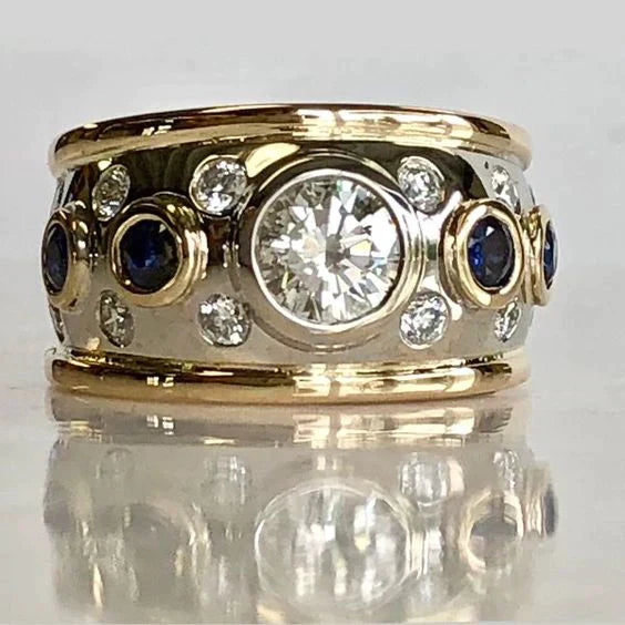 Gouden Ring met Zirkonia-inleg - Elina