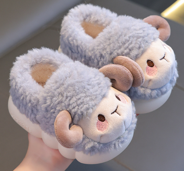 Kinder Sloffen met Schaapjes – WoollySteps