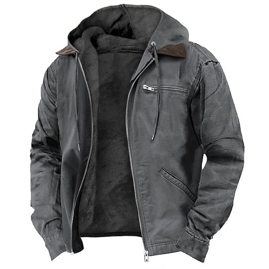 Winddichte Outdoor Jas met Warme Voering – Stormlock