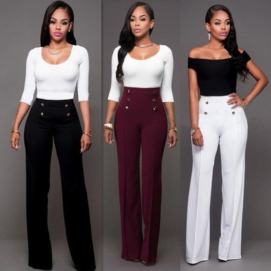 High Waist Long Pants™