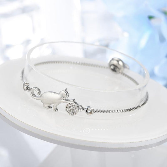 Stijlvolle Kattenarmband - PurrAmour