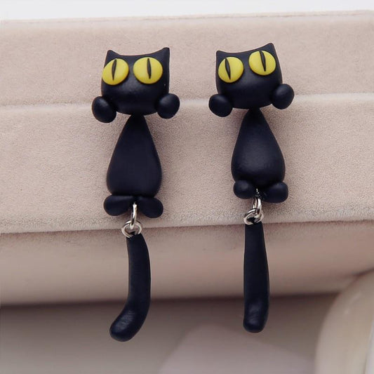 Schattige Kattenpoot Oorbellen - Purrfect Paws