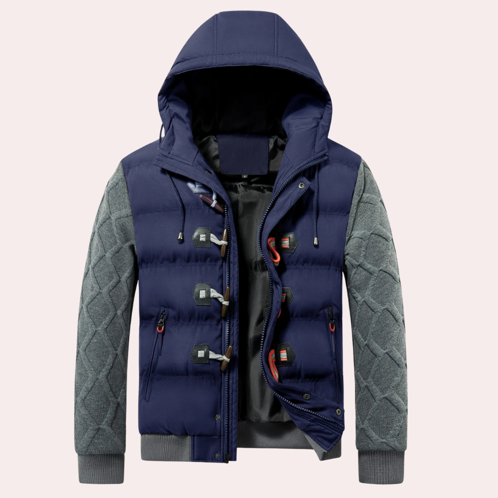 Trendy Warme Winterjas voor Heren - Raphael
