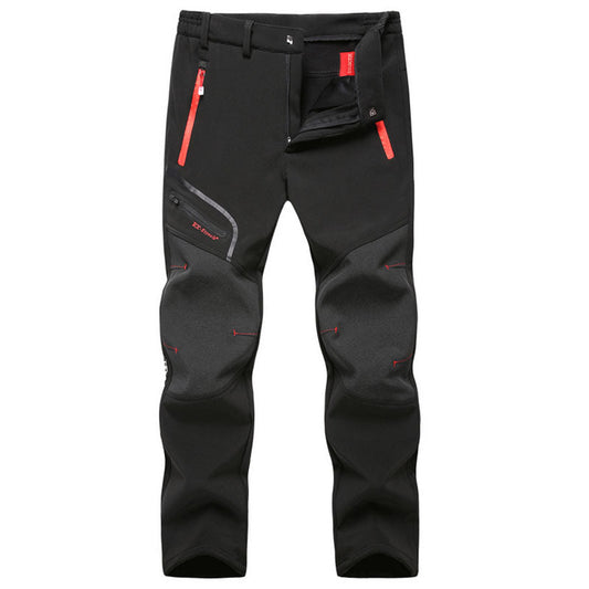 Heren winter gevoerde waterdichte broek